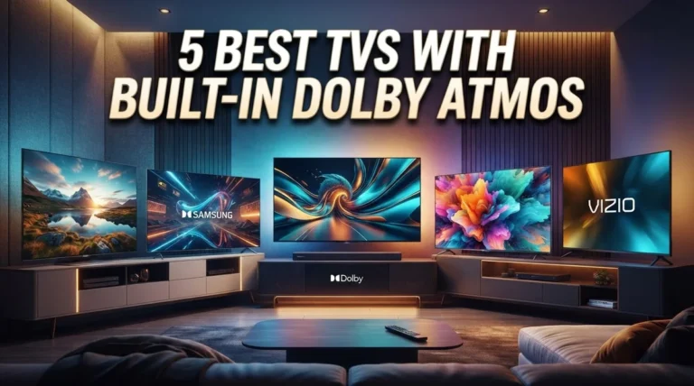 5 Best TVs With Built-In Dolby Atmos in 2026