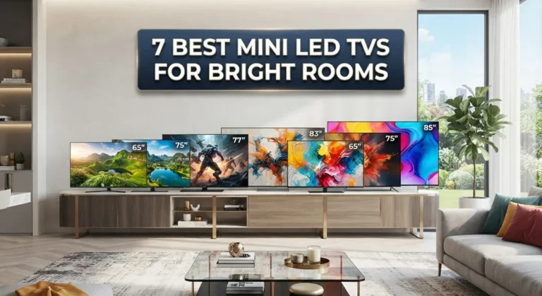 7 Best Mini LED TVs for Bright Rooms in 2026