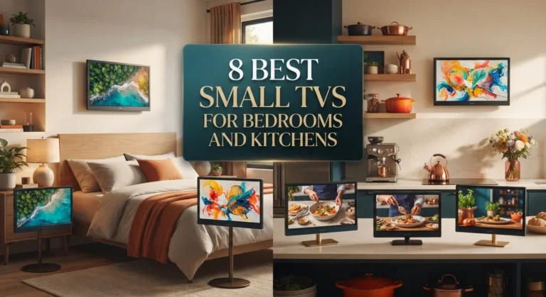 8 Best Small TVs for Bedrooms and Kitchens