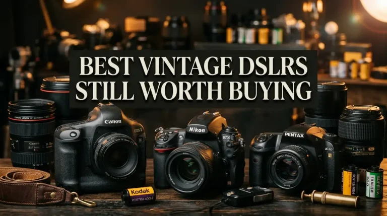 5 Best Vintage DSLRs Still Worth Buying